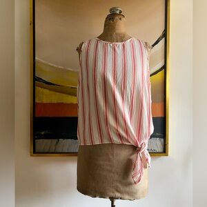 Madewell Side Tie Stripe Tank